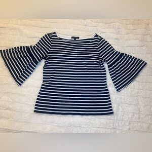 Banana Republic Striped Bell Sleeve Top – Women’s Size S